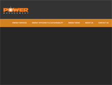 Tablet Screenshot of powermgt.com